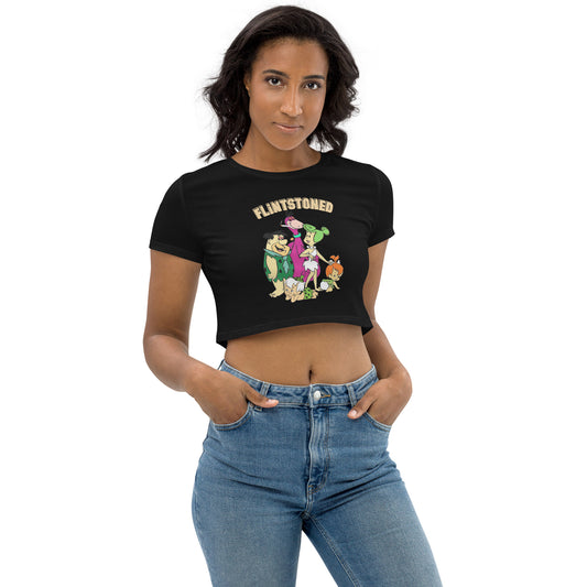 Flintstoned Crop Top