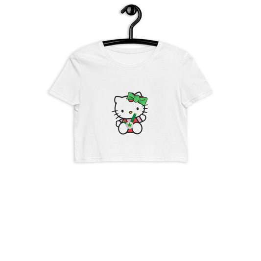 Stoned Kitty Organic Crop Top