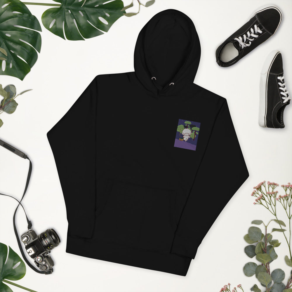 Stoned Sweet Piano Unisex Embroidered Hoodie