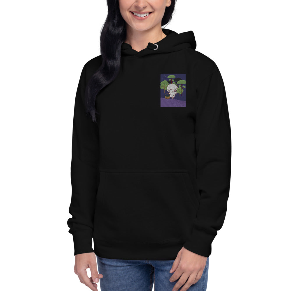 Stoned Sweet Piano Unisex Embroidered Hoodie