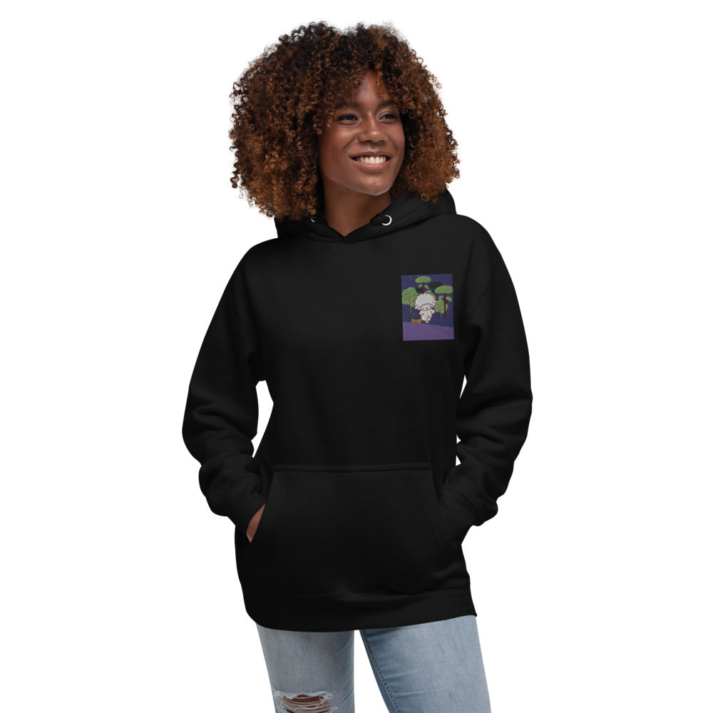 Stoned Sweet Piano Unisex Embroidered Hoodie