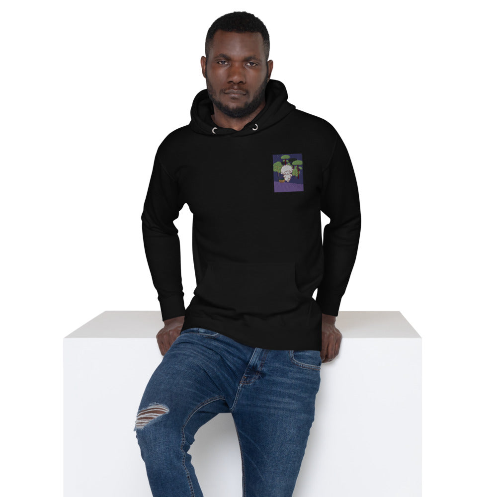 Stoned Sweet Piano Unisex Embroidered Hoodie