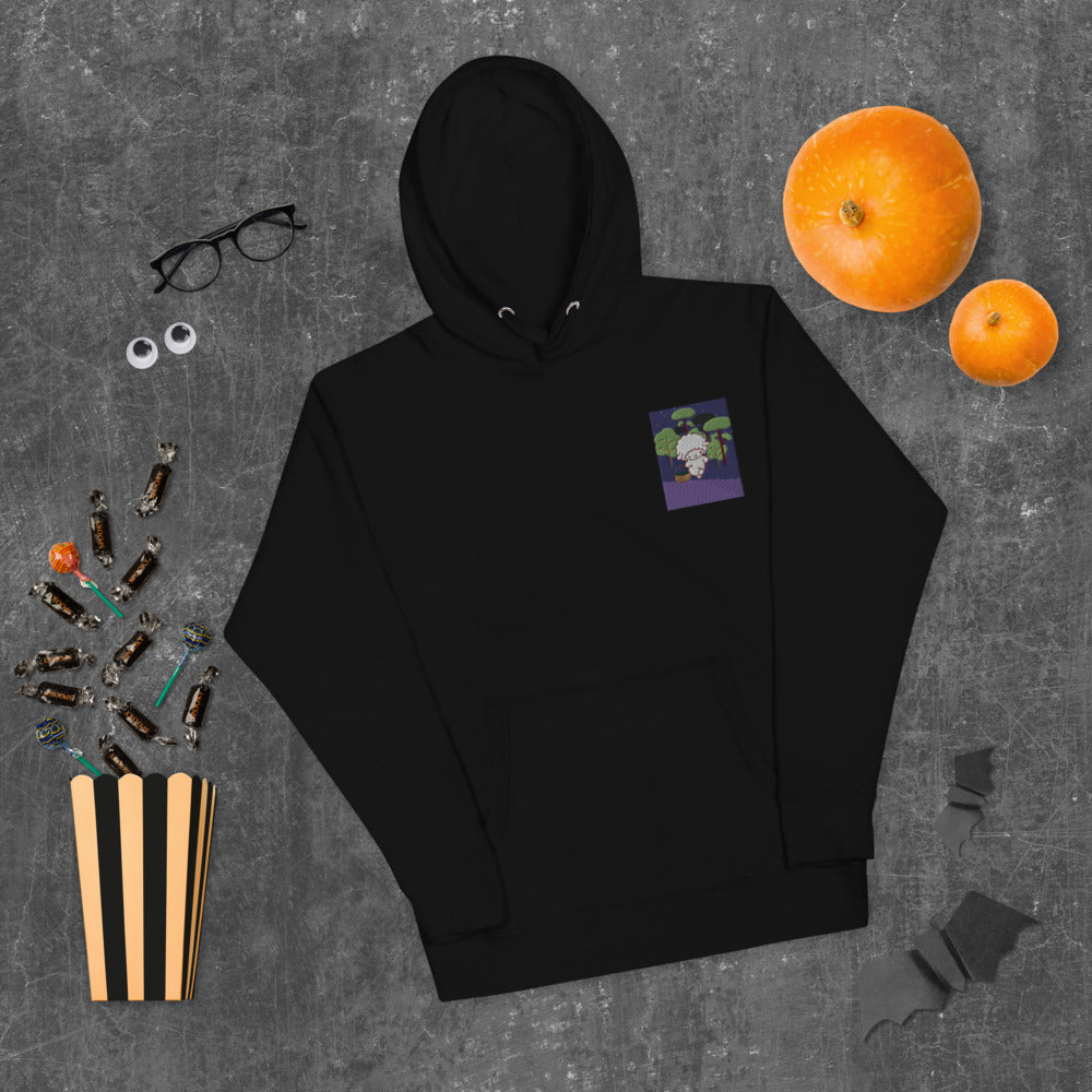 Stoned Sweet Piano Unisex Embroidered Hoodie