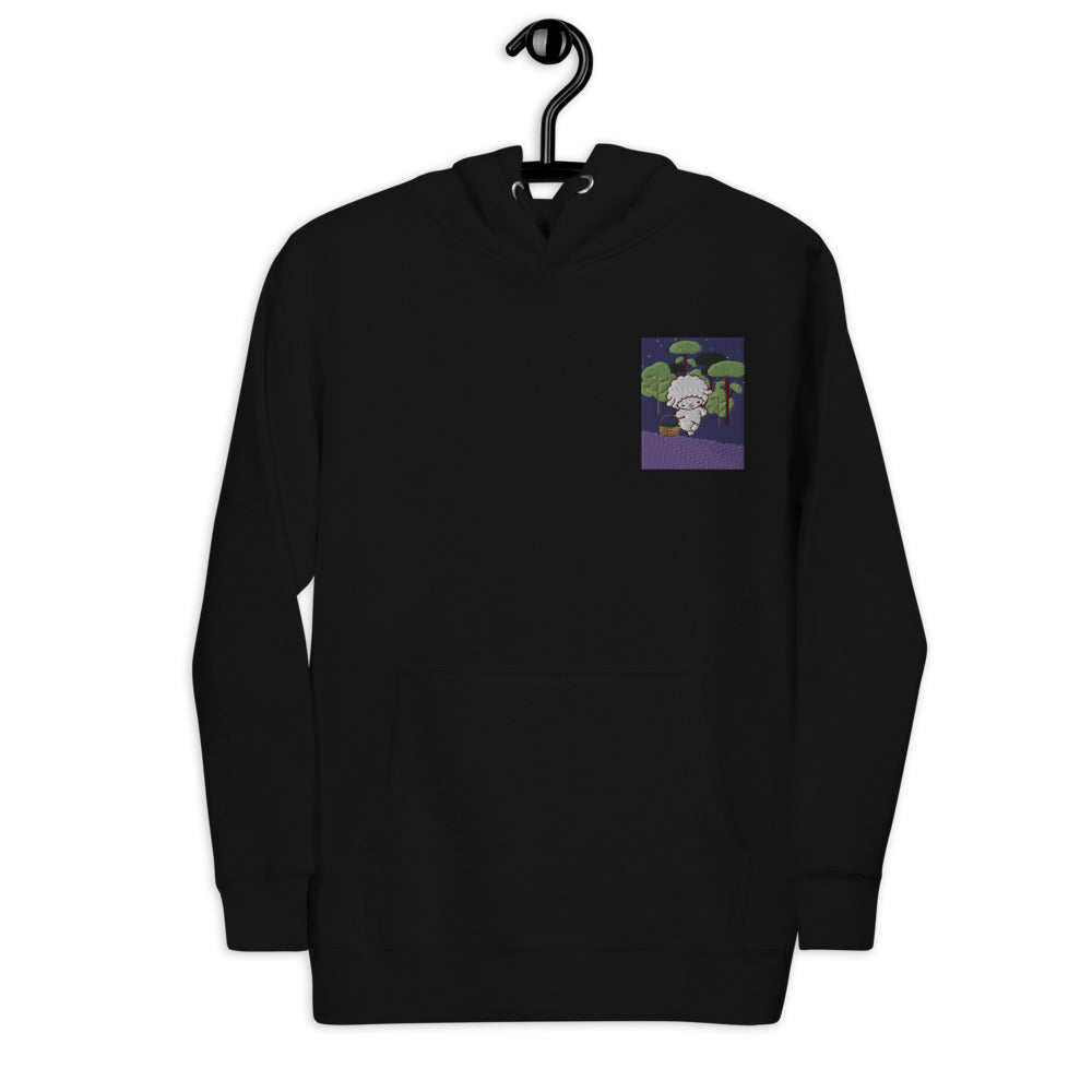 Stoned Sweet Piano Unisex Embroidered Hoodie