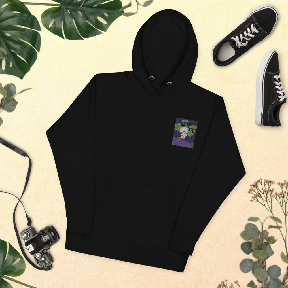 Stoned Sweet Piano Unisex Embroidered Hoodie