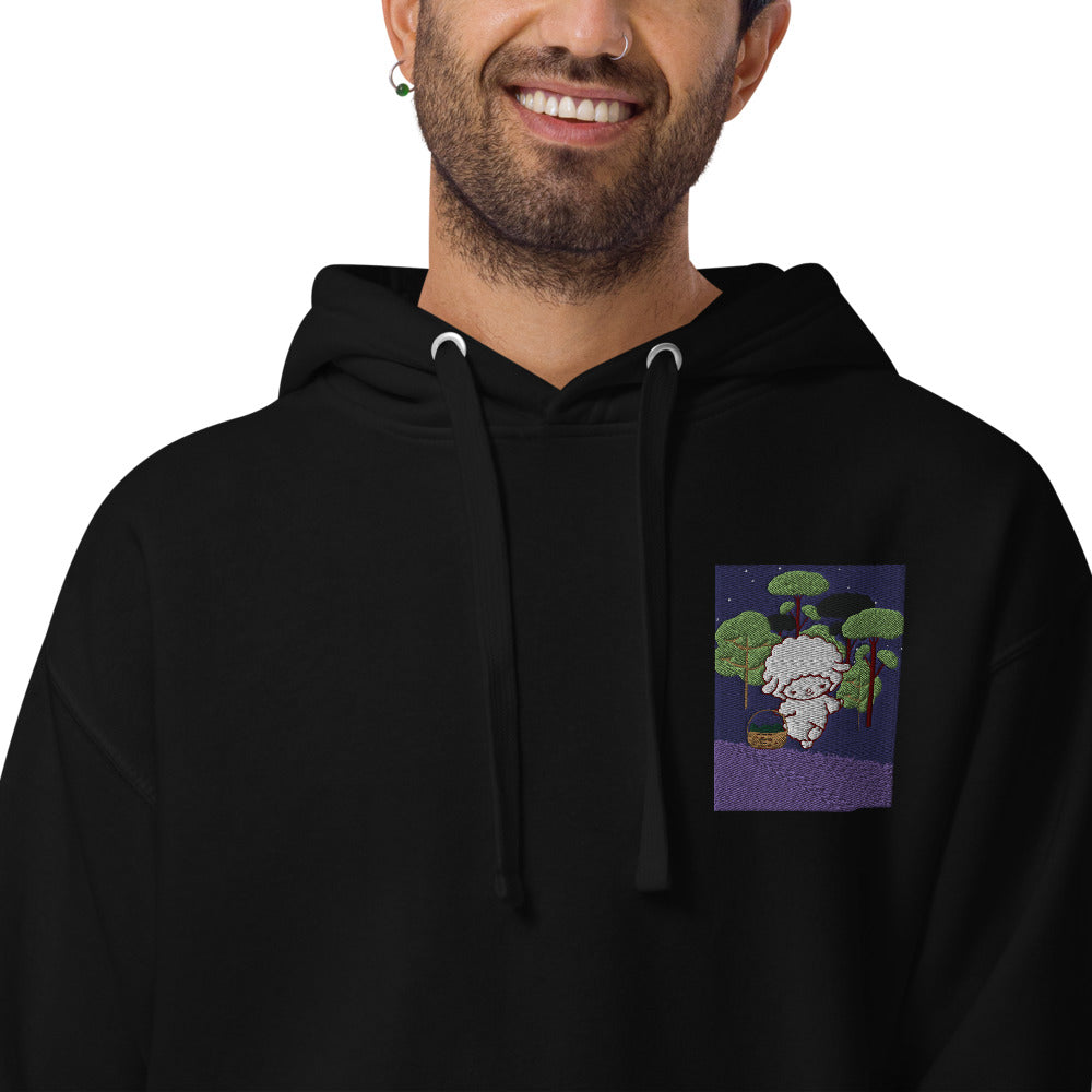 Stoned Sweet Piano Unisex Embroidered Hoodie